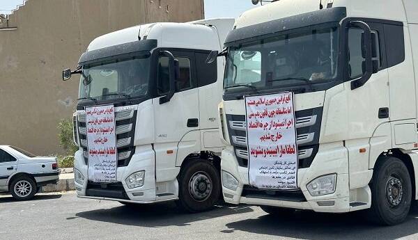 توقیف کامیون کشنده تریلی با راننده ۱۴ ساله در هرمزگان