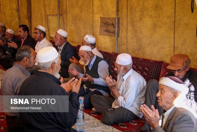 عکس/ سوگواری در زادگاه صابر کاظمی