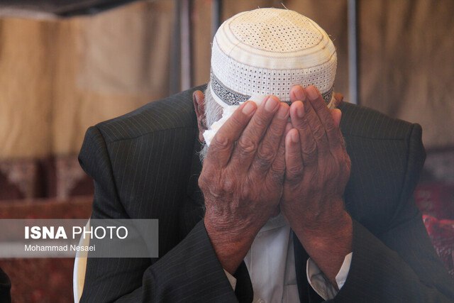 عکس/ سوگواری در زادگاه صابر کاظمی