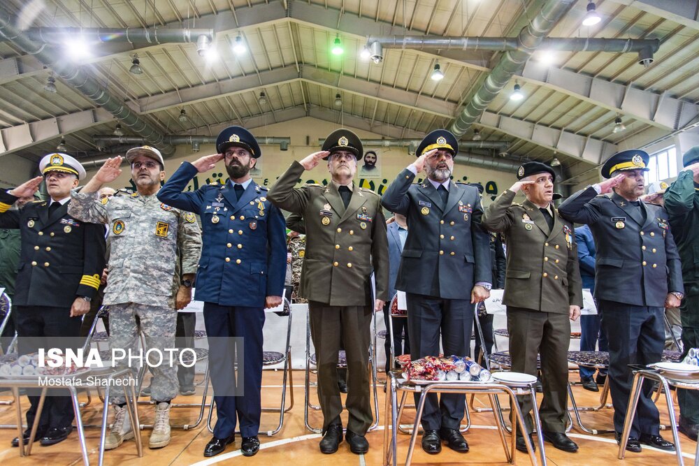 مراسم اختتامیه نخستین دوره مسابقات وزنهبرداری ارتشهای جهان در بابلسر