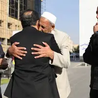 عکس/بدرقه پیکر صابر کاظمی به زادگاهش در آق‌قلا