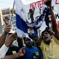 محاصره صدها گردشگر اسرائیلی در یکی از بنادر یونان