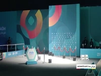 ملی پوشان به یاد صابر با بازوبند هاش مشکی