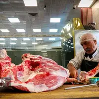 عرضه‌ی گوشت منجمد گوسفندی در میادین میوه و تره‌بار تهران