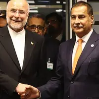قالیباف با رئیس مجلس پاکستان دیدار کرد