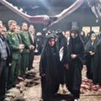 اعزام دانش آموزان دختر شهرستان خاتم به اردوی راهیان نور