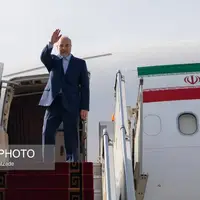 عکس/ مراسم بدرقه رسمی رئیس مجلس به کشور پاکستان