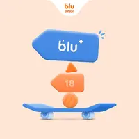 کاربران بلوجونیور با ورود به ۱۸ سالگی می‌توانند حساب خود را به بلو منتقل کنند