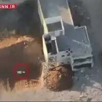 تصاویری از روند پیدا کردن اجساد اسرای صهیونیست توسط گردان‌های قسام