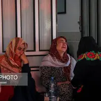 عکس/ سوگواری در زادگاه صابر کاظمی