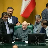 جر و بحث نمایندگان با قالیباف