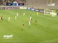 گل اول الوحدات به استقلال توسط محمد ناضح