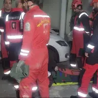 نجات زن جوان از داخل چاله آسانسور در سجادیه مشهد