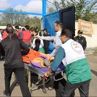 رزمایش زنجیره امداد و نجات نیروهای مسلح در رشت برگزار شد