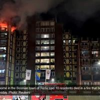 آتش‌سوزی در یک خانه سالمندان در بوسنی با ۳۰ کشته و زخمی