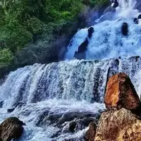  وحشی ترین آبشار ایران در چهارمحال و بختیاری 