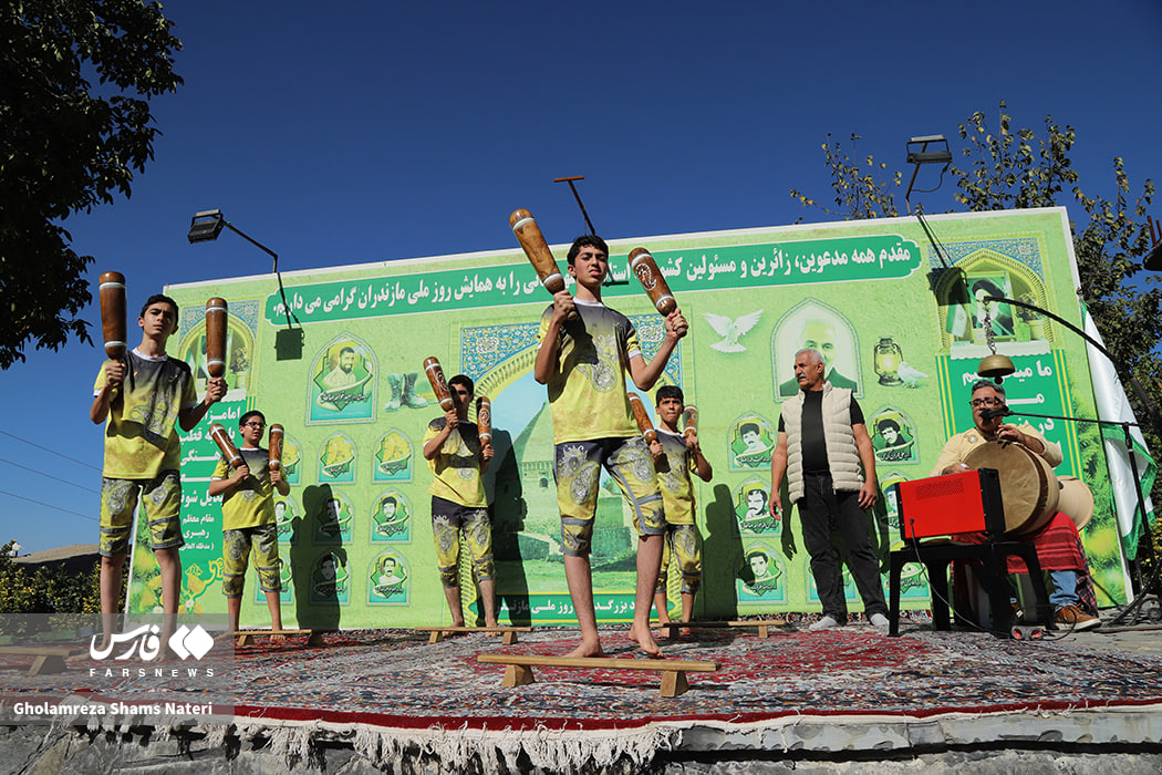 «روز ملی مازندران» در روستای صالحان کجور