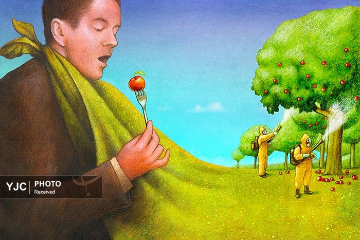 کاریکاتور به مناسبت روز مازندران؛ طبرستان در محاصره تبر‌های جنگل‌خواران