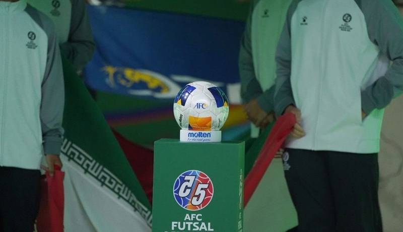 مشخص شدن قرعه ایران در جام ملتهای فوتسال آسیا