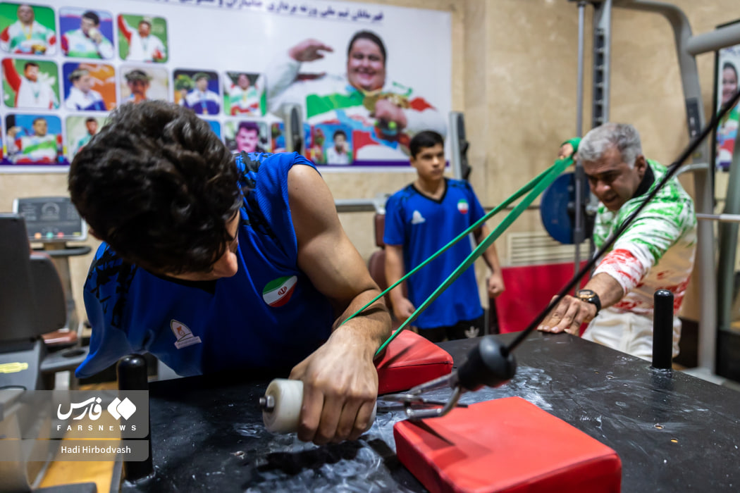 اردو تیم ملی جوانان پارامچ اندازی جانبازان و توان یابان