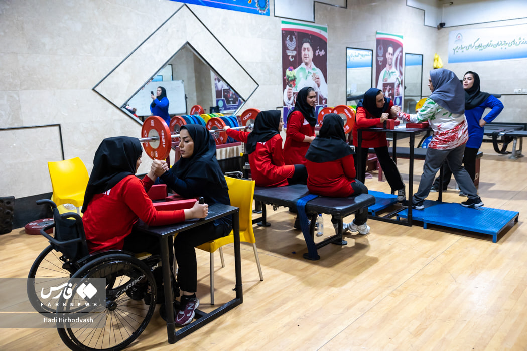 اردو تیم ملی جوانان پارامچ اندازی جانبازان و توان یابان