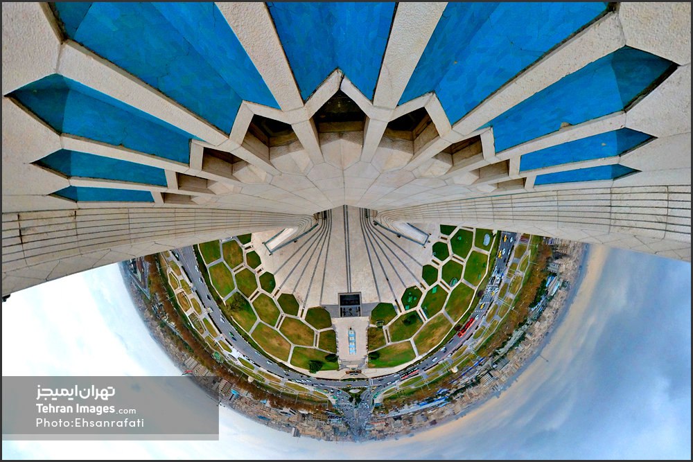 تصاویری متفاوت از برج آزادی