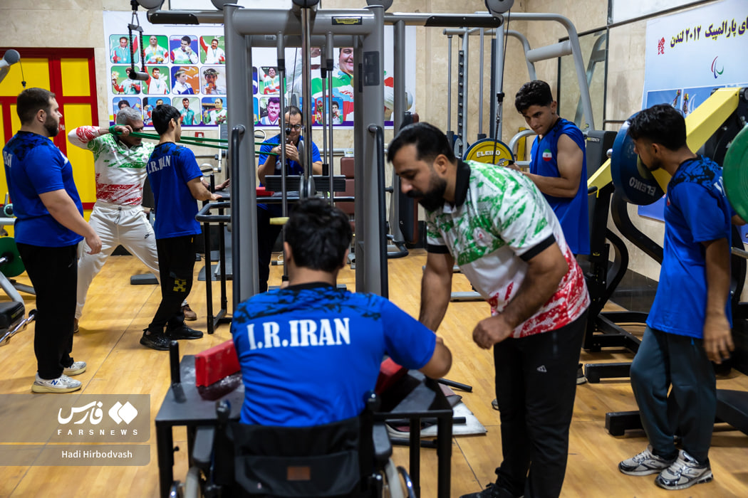 اردو تیم ملی جوانان پارامچ اندازی جانبازان و توان یابان