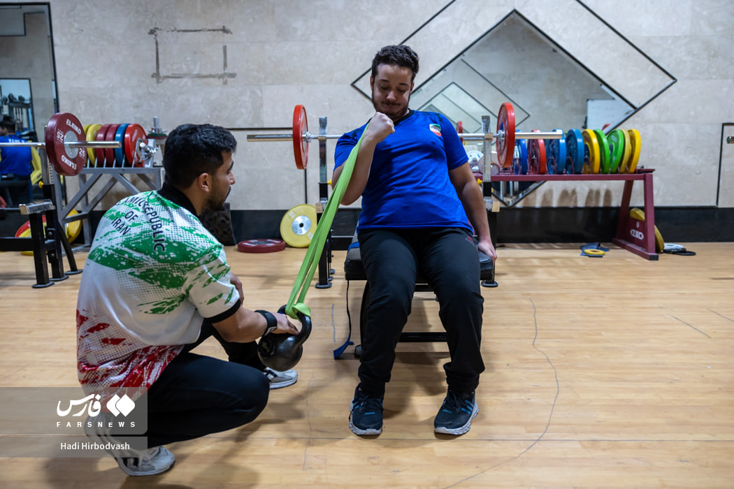 اردو تیم ملی جوانان پارامچ اندازی جانبازان و توان یابان