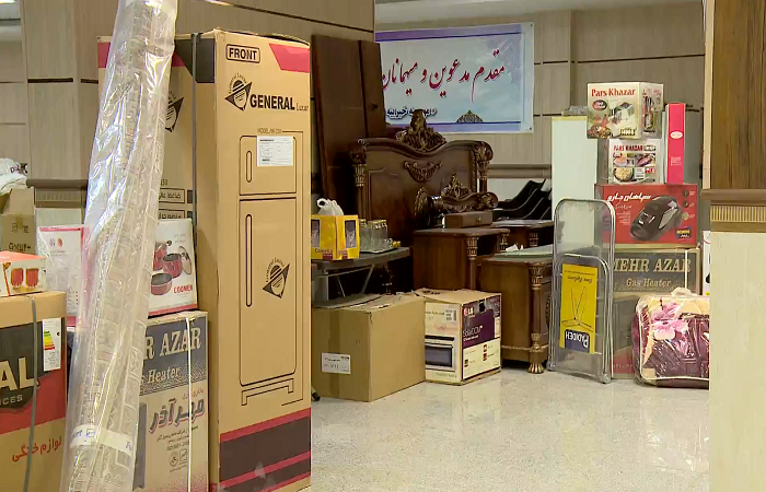 اهدای ۱۵ سری جهیزیه به زوجهای جوان قزوینی