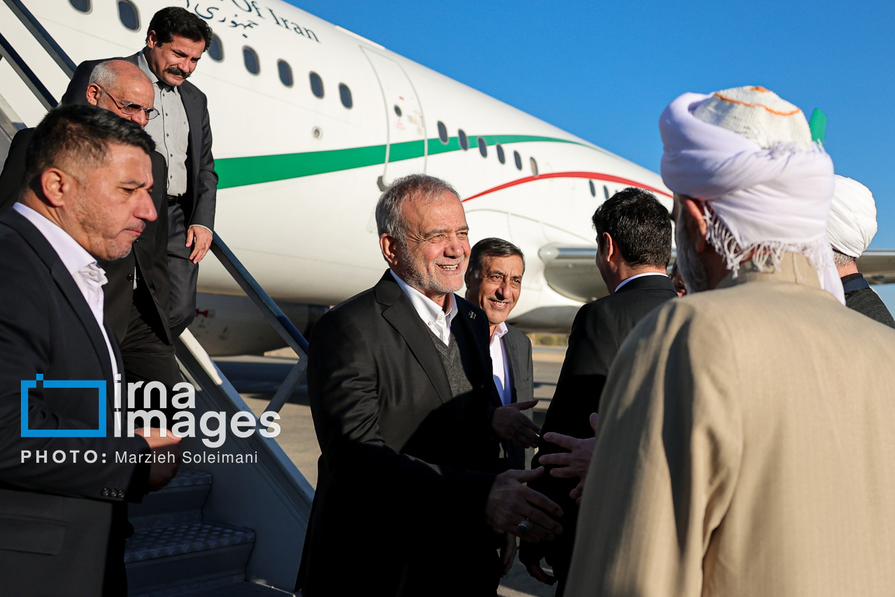 عکس/ سفر رئیسجمهور به کردستان