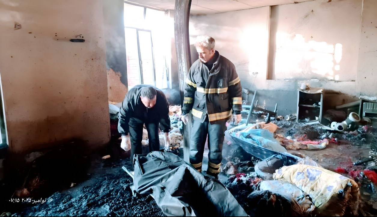 مرگ خانم مسن در پی آتشسوزی در گوگد گلپایگان