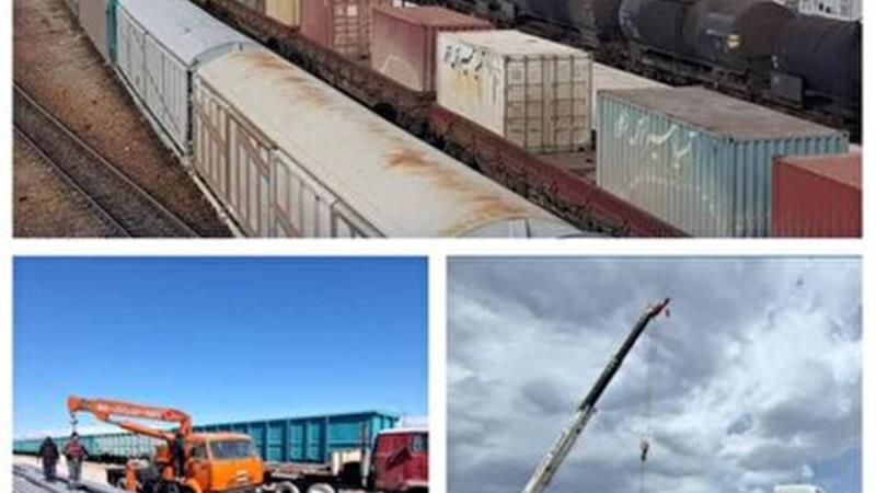 نخستین محموله شمش آهن از ایستگاه خرمدره زنجان عازم ترکیه شد