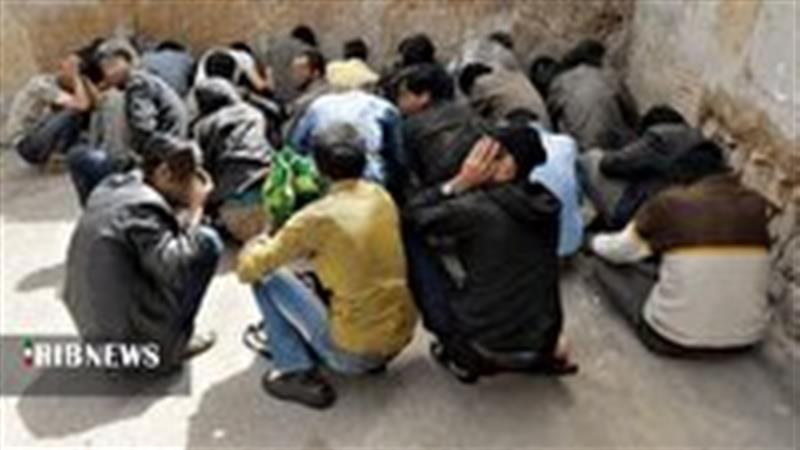 پاکسازی نقاط آلوده آشخانه از وجود معتادان متجاهر