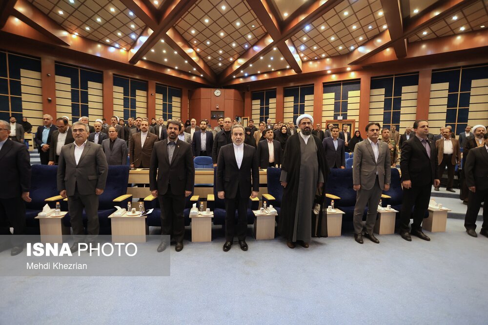 عکس/ افتتاح دفتر امور خارجه در همدان با حضور وزیر امور خارجه