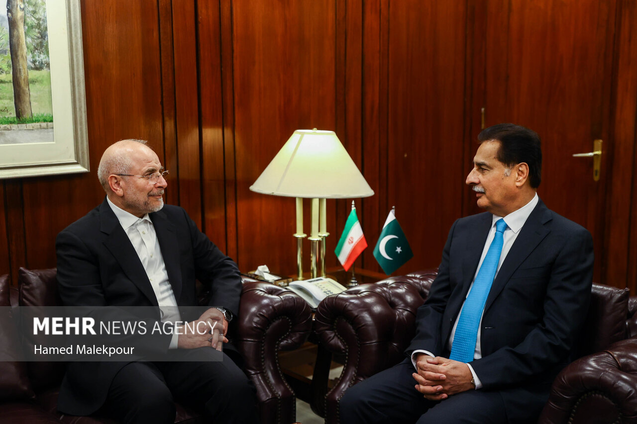 عکس/ اولین روز سفر رئیس مجلس به کشور پاکستان