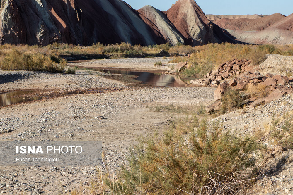 عکس/ قزل اوزن؛ آیینهی بحران آب ایران