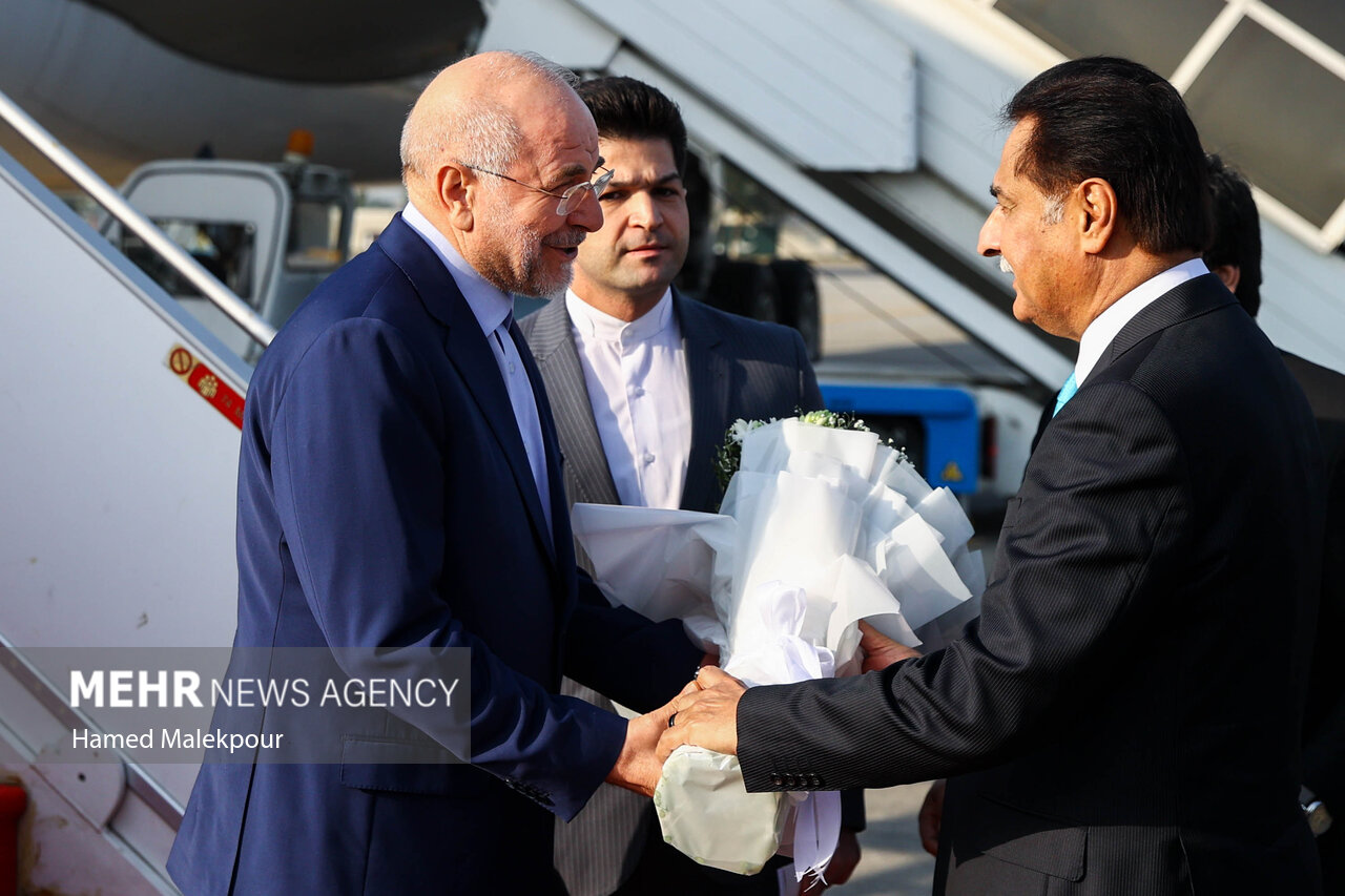 عکس/ اولین روز سفر رئیس مجلس به کشور پاکستان