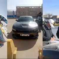 توقیف دوچ چنجلر مشکی با سرعت 210 کیلومتر در اتوبان قم