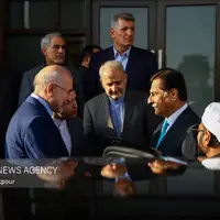 عکس/ اولین روز سفر رئیس مجلس به کشور پاکستان