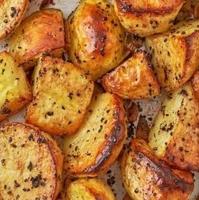 سیب زمینی سرخ شده با مایکروفر، ترد و خوشمزه