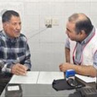 خدمت بیمنت کاروان سلامت هلالاحمر به روستای بساب بافق