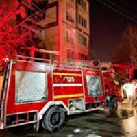 نجات جان ۳۰ نفر در حادثه آتشسوزی یک مجتمع مسکونی زنجان