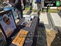 حضور حسین فرکی و محمد نوازی در مراسم نهمین سالروز درگذشت منصور پورحیدری