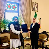 نماینده طالبان در تهران با مقام وزارت خارجه دیدار کرد