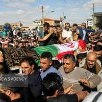 عکس/ تشییع پیکر «صابر کاظمی» در آق قلا