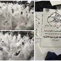 توزیع ۹۰ بسته معیشتی در بقعه حضرت سیده فاطمه(س) کرمانشاه