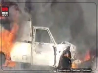 فیلم/ تصاویری از برخورد مرگبار دو سوختبر در هشتبندی میناب