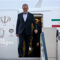 رییس جمهور وارد سنندج شد