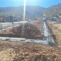 آغاز ساخت ۱۳ دهنه مغازه در آستان امامزاده سیدعبدالله (ع)