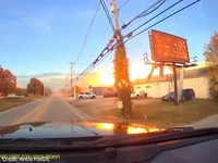 سقوط ترسناک هواپیمای آمریکایی از زاویه جدید